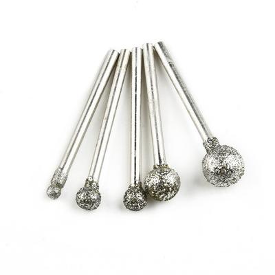 Satz Fräser Bohrer Bohrer Runde Kugel 3mm Schaft