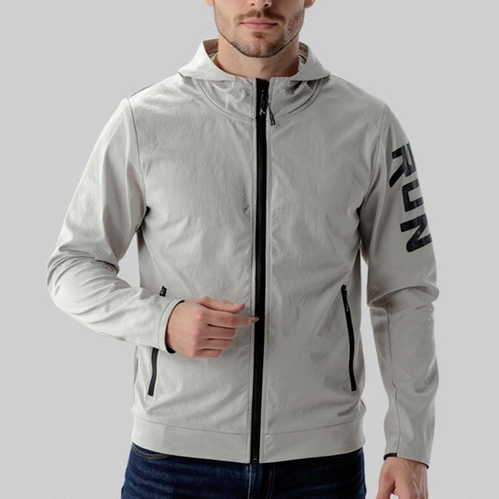 

Мужская одежда для бега Свободная Быстросохнущая одежда Тренировочная Велоспорт Спорт Фитнес XXL