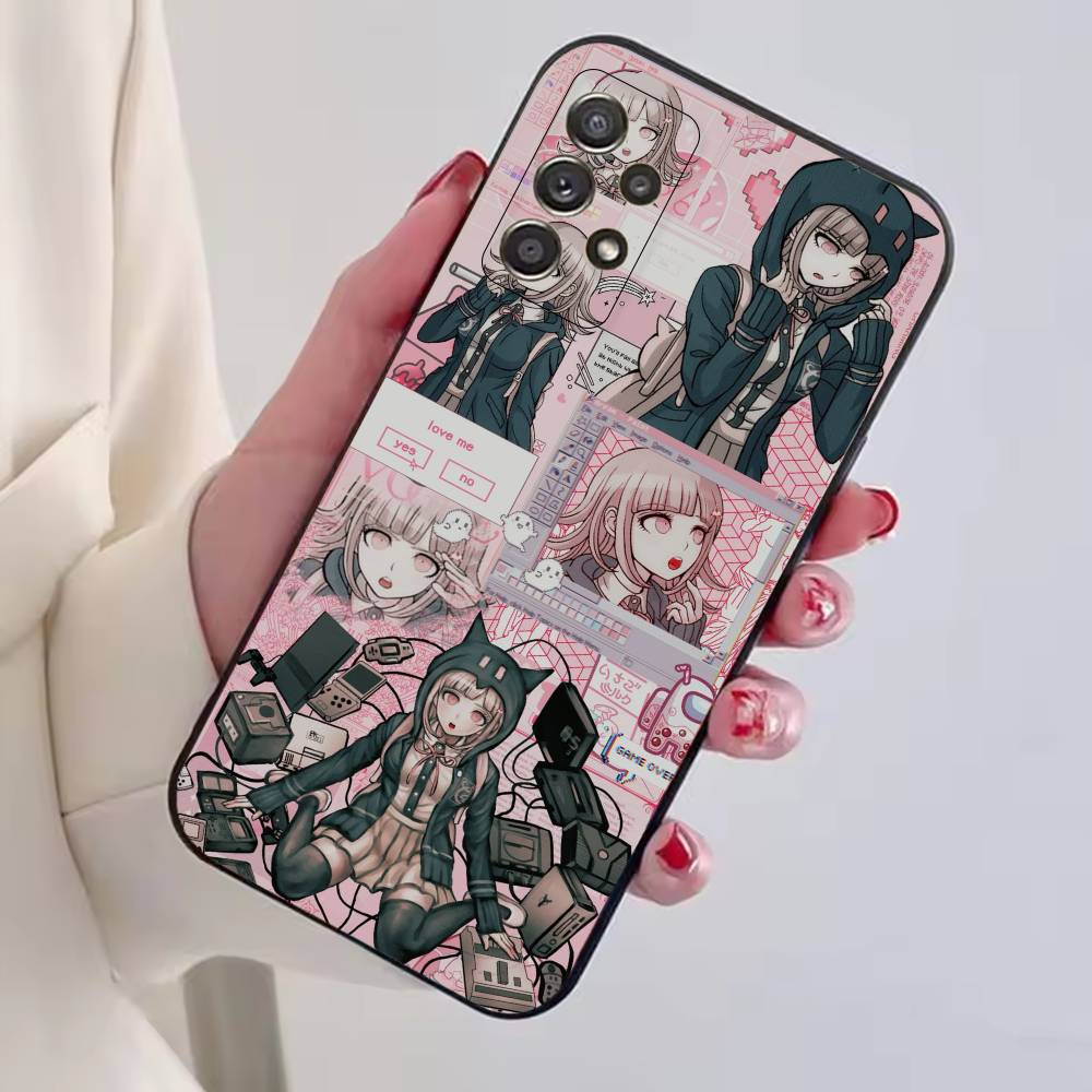 Danganronpa C-Chiaki Nanami Phone Case Black Silicone Soft For Samsung S25,S24,S21,S22,S23,S30,Ultra,S20,Plus,Fe,Lite