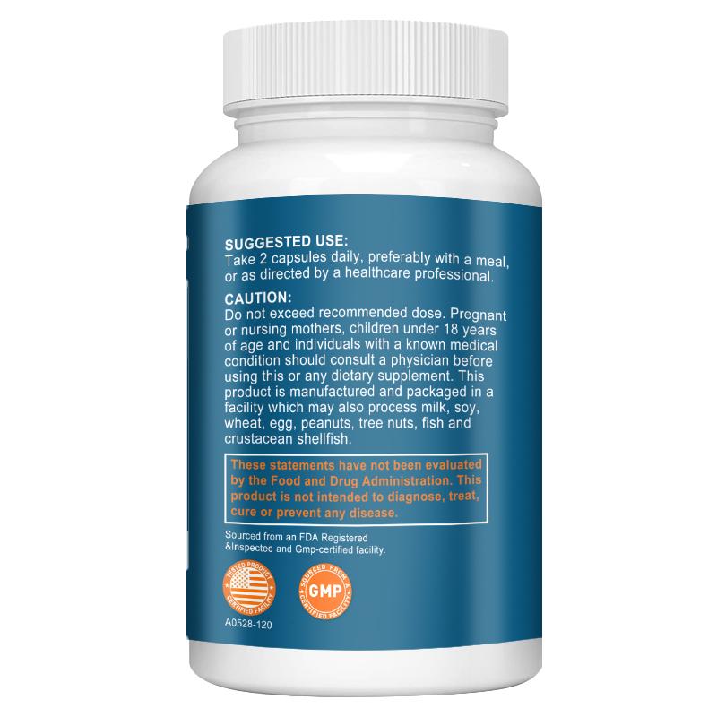 Lung Health 120 Caps Lung Cleanse & Detox, Respiratory Health, Quercetin, Cordyceph
