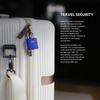 Zinc Alloy Luggage Lock Mini Security Padlock Portable Cabinet Lock  for Travel