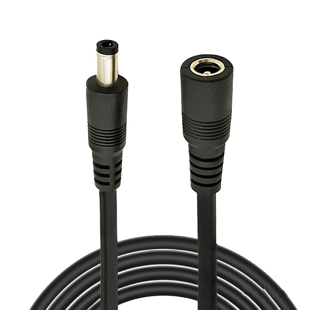 

10m 5m 3M 2m 1m 5.5 x 2.1mm DC Power connector Jack Adapter lead cord 12v cable DC female Male extension external Plug 0.5m