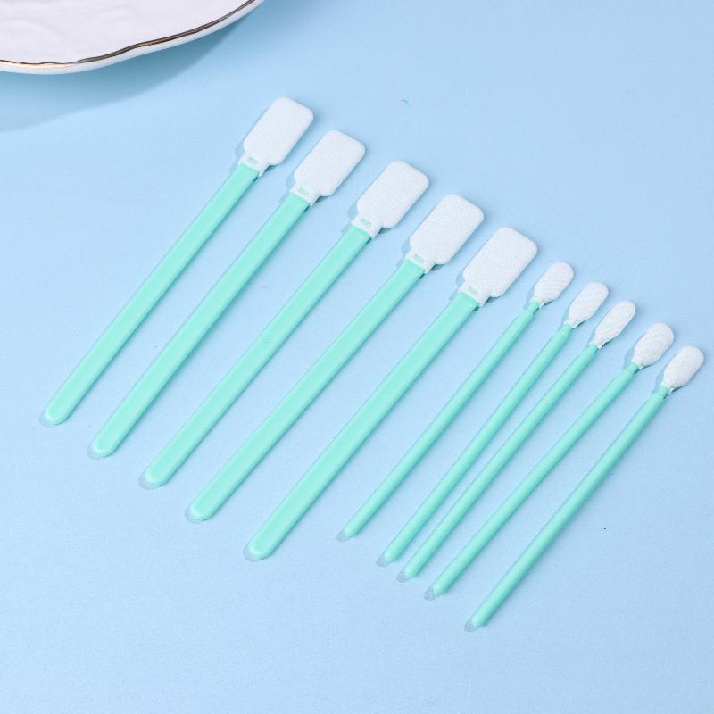 50/100Pcs Dust-free Cloth Swabs Cotton Swabs Inkjet Head Wipes And Screen Cleaning Sticks Cleaning Tool