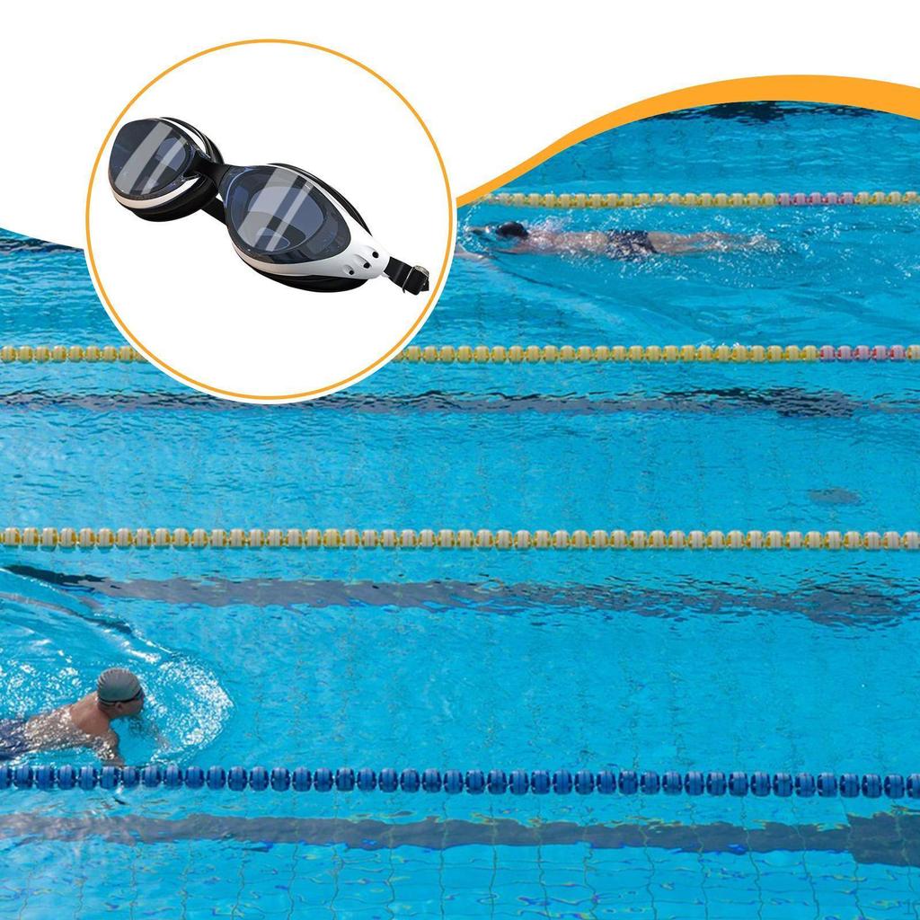 Swimming Goggles Anti Fog Portable Comfortable for Men Women with Nose Piece