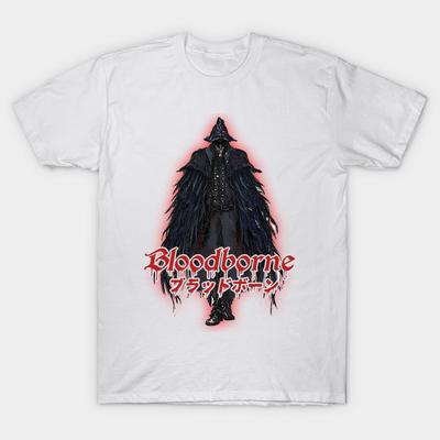 Dámské Tričko Bloodborne 02 Harajuku Potisk Kawaii Tričko Letní Krátký Rukáv Dámské Tričko Top