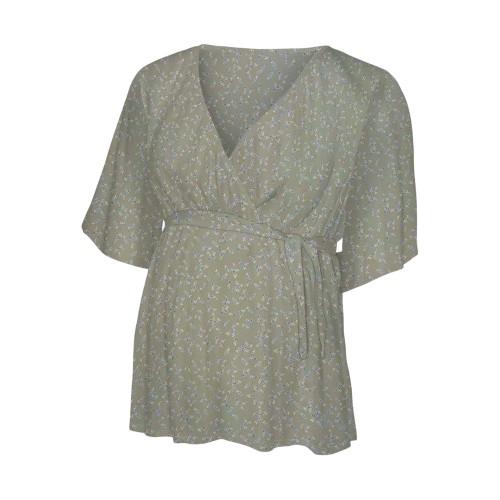 Mamalicious Womens/Ladies Floral Pattern Maternity Wrap Top