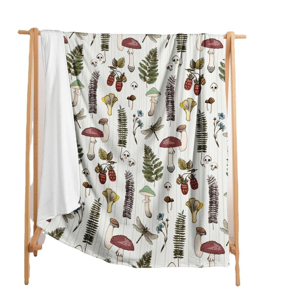 Blanket Flannel Blanket Animal Plant 3D Digital Printing Blanket Blanket