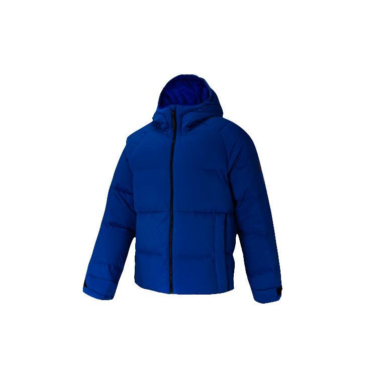 Adidas Down Jackets Men's Royal Blue Hooded Moderate Other FT2486