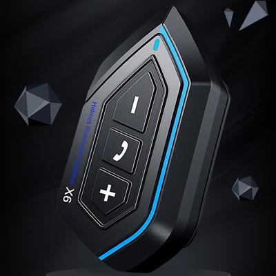 Motorradhelm Headset BT5.0 Wasserdichtes Helm Intercom Kopfhörer Geräuschreduzierung Unterstützung Freisprechen Automatisch