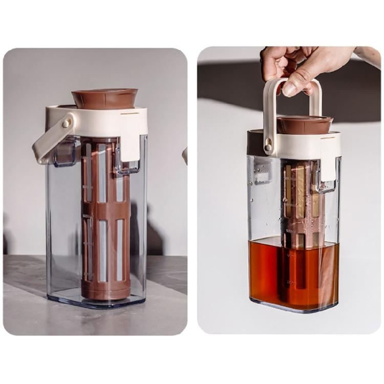 Professional Grade Iced Coffee Maker For Camping Home Use Dishwasher Friendly 1000ml Cold Brew Coffee Pot with Handle