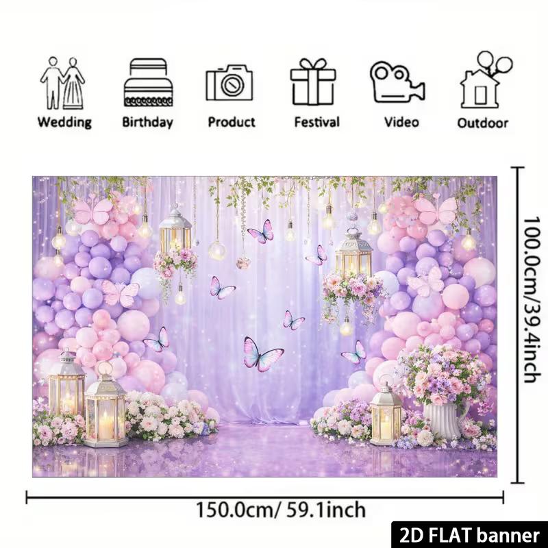 2D Red Rose Floral Backdrop, Romantic Flower Wall for Studio & Event Decoration