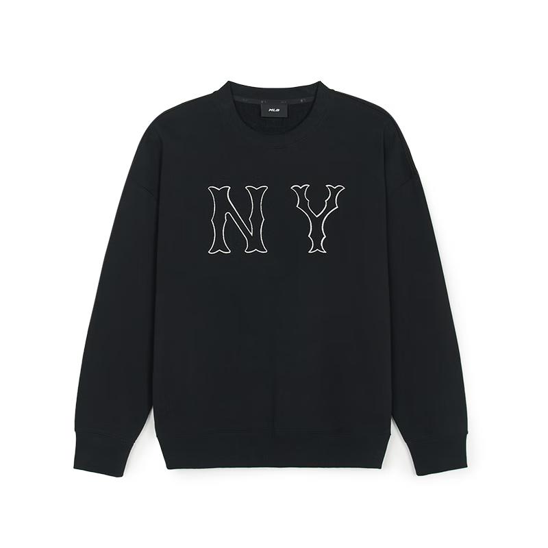 

MLB Unisex Hollow Logo Casual Pullover Sweatshirt 3AMTB3044 L