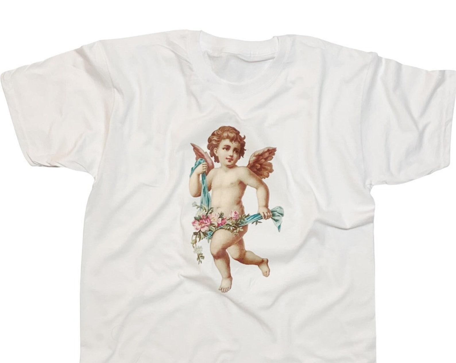 Cherub Angel T-Shirt Valentines T-Shirt 4XL