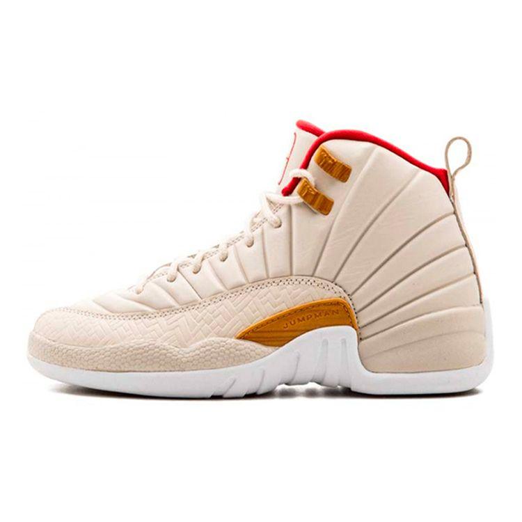 

Кроссовки Air Jordan 12 Retro GG Chinese New Year Kids Tan Red White 881428-142
