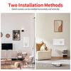European Standard Zigbee Smart Switch with Graffiti Design, Glass Panel, and Alice Voice Support