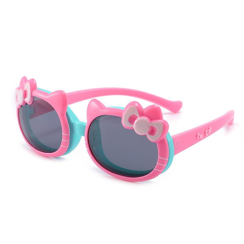 

Hellokitty Kids Sunglasses With Polarized Tac Lenses For Sun Protection And Fashion Style For Children розовый