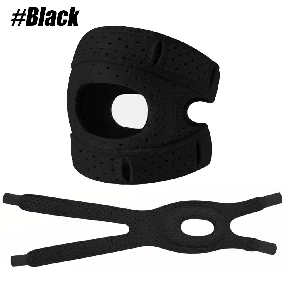 

1PCS Knee Brace for kids, Adjustable Knee Support for Meniscus Tear, Knee Pain, Arthritis, Injury Recovery, Running, Workout чорний