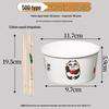 Baiyipin Disposable Panda Paper Bowl Set