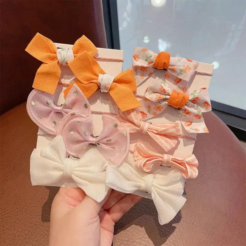 10pcs Aesthetic Hair Scrunchies – Cute Elastic Hair Ties, Soft Fabric Hair Bands, Stylish Headbands for Everyday Wear