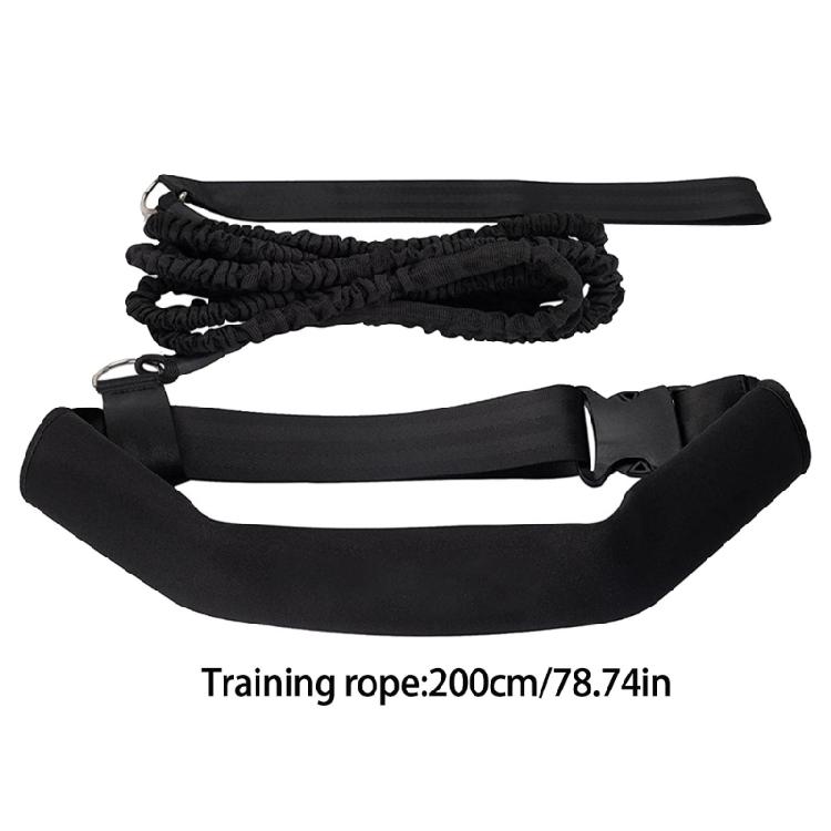 Swimming Training Belt Swim Tether Cord Swimming Resistance Band Static Swimming Harness Stationary Swimming Pool Tether