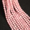 Madagascar Rose Quartz Round Beads for DIY Jewelry: Loose Beads for Crystal Bracelets & Necklaces.