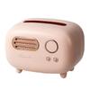Wet Wipes Decoration Paper Holder Storage Napkin Case Desktop Retro Radio Model Vintage Dispenser Organizer Ornament Tissue Box
