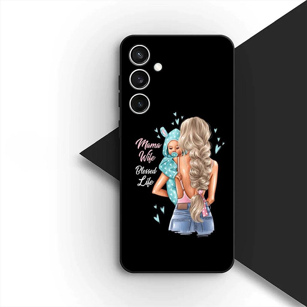 Casing Phone Cover for Xiaomi Redmi Note 14 13 Pro Plus ProPlus 14C 13c Pro+ 5G Case  Woman Baby Girl Mom Family Boy