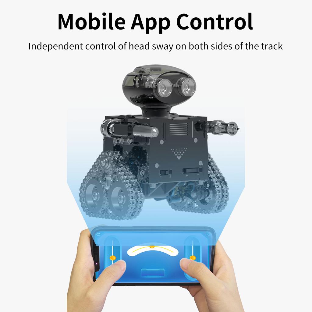 Buy 160pcs DIY Build Your Robot Kit Robotic Engine Assembly Kit - Main Image