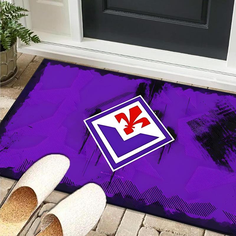 1PC rug Fiorentina Football Crest Carpet, Chair Rug,Area Rug for Office Bedroom living rooms bedroom, Doormat decor Christmas fan gifts
