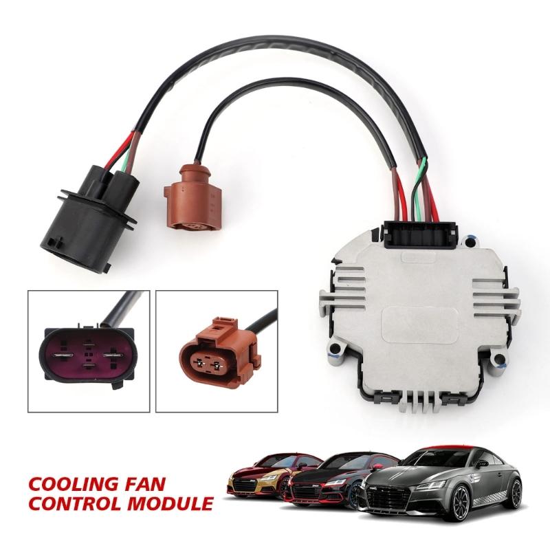 Modul unitate de control al ventilatorului de răcire pentru accesorii auto, relee, modul radiator, pentru Golf 2010-2014 1TD959455
