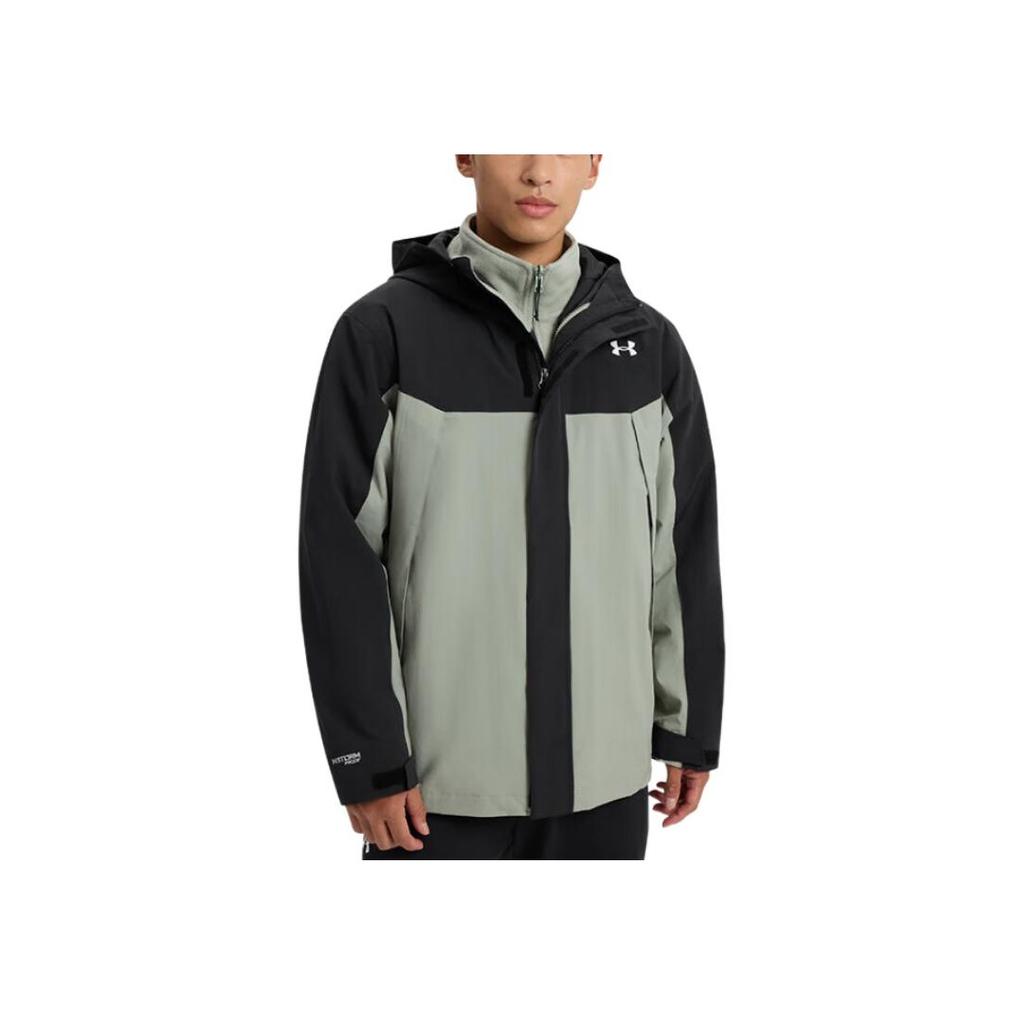 Under Armour Logo 3 In 1 Training Waterproof Jacket Unisex Jacket Black 6001977-002