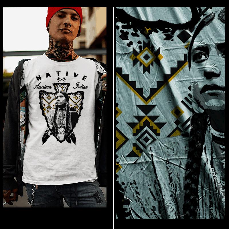 

Native American t-shirt American Indian Indigenous Nation Warrior Arrowhead XL