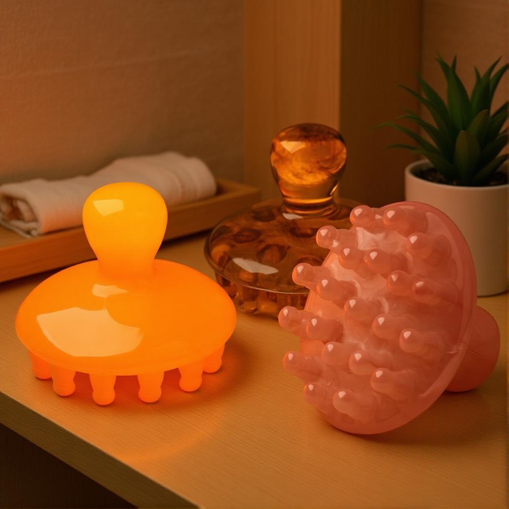 Resin Octopus Massage Comb Head Meridian Scalp Massage Brush Acupuncture SPA Gua Sha Massage Comb Fatigue Relief Massage