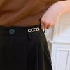 Smooth Chain Brooch, Waist Reduction Accessory, Dress Anti-exposure Buckle, Women's Elastic Waist Pin, Waist Cinching and Fixing Clothes