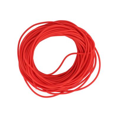 Tube en Caoutchouc Latex 10M Bande Tubulaire Haute Élasticité pour Exercices de Fitness Diamètre 2.2 mm Rouge