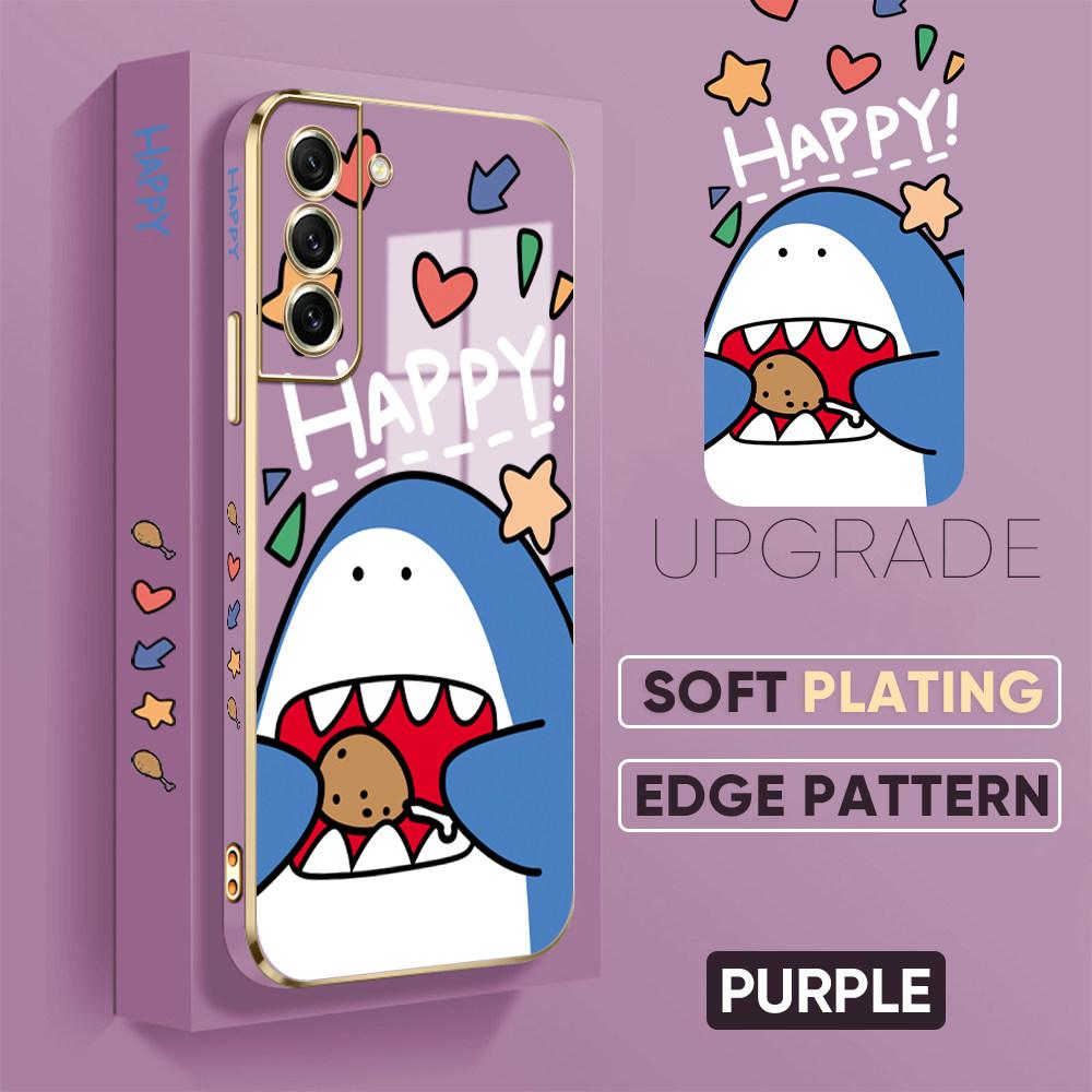 Colorful Printing Patterns Square Edge Pattern Casing Plated Phone Shell Luxury Plating Soft Phone Case for iPhone Motorola Moto OnePlus Samsung