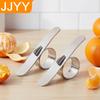 Stainless Steel Citrus Peeler Orange Lemon Fruit Slicer Kitchen Tool Easy Open Peeling Gadget for Fruits and Veggies