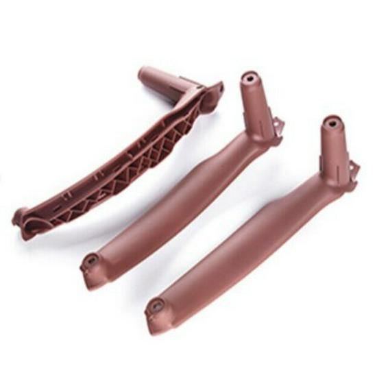 51416975783 BMW E70 X5 Interior Door Handle Set - 4-Piece, Red Brown, Non-Sticky