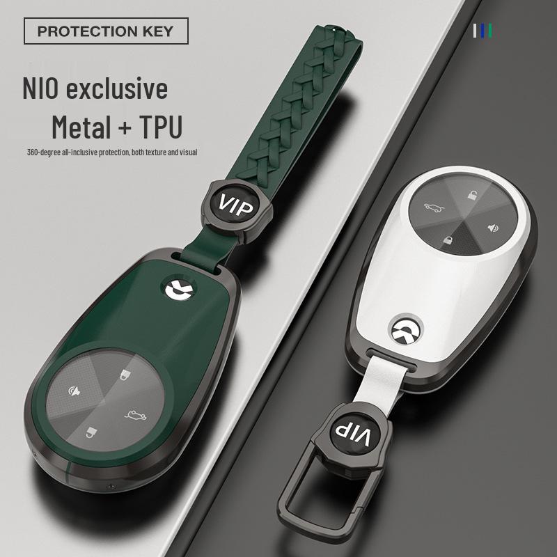 NIO ES6/ES8/EC6 2022 Key Case: Custom Protective Shell with Buckle