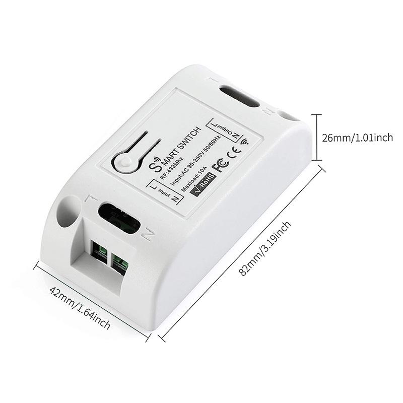 Neuer 220V Funkfernbedienungs-Lichtschalter - Einkanal-Mikrocontroller
