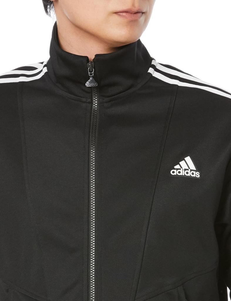 Adidas Pack Track Black Size 3-Stripes Loose-Fit Jacket, Men's JUH41, (IX2722), J/L