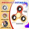 Fidget Spinner 2 csomag, Fidget Játékok Felnőtteknek Fém Fidget Spinnerek Fidget Játékok Gyerekeknek Autizmusra ADHD-ra