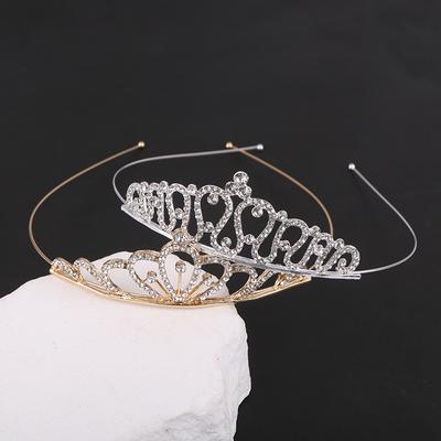 Vrouwen Nieuwe Zoete Wind Prinses Tiara Verjaardagsfeest Kroon Voor Optreden Feest Decoratieve Kroon