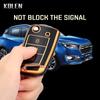 Fashion TPU Car Flip Key Case Cover Shell for VW Volkswagen Golf 7 MK7 Tiguan MK2 for Seat Ateca Leon FR 2 Ibiza Skoda Octavia