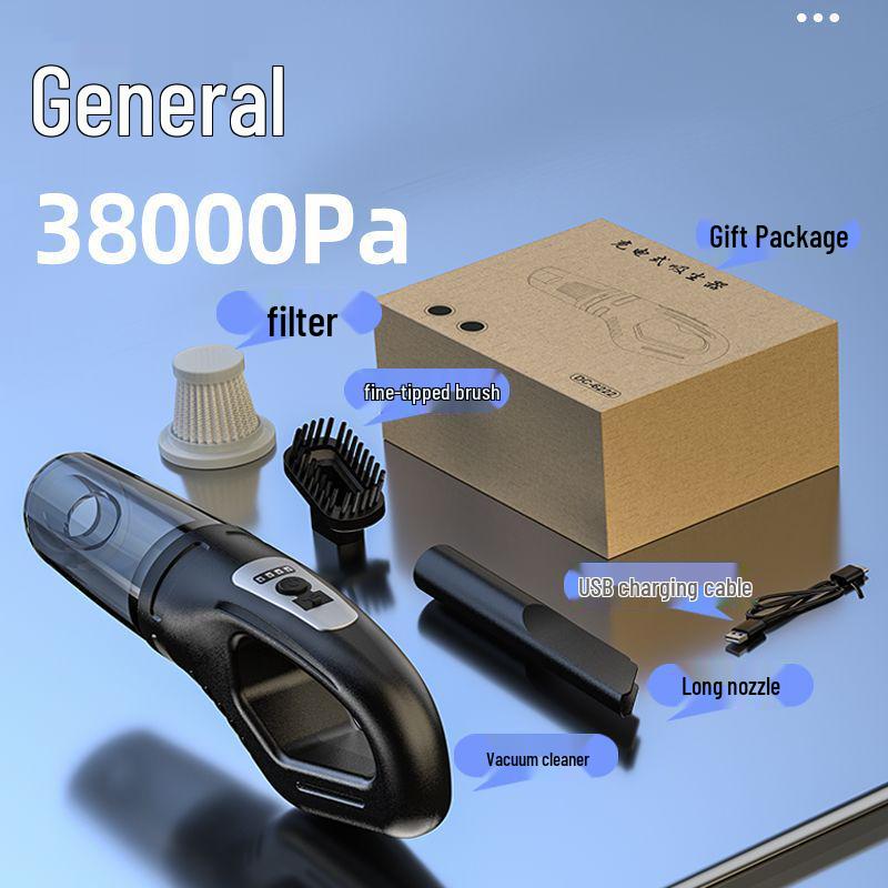 

Rechargeable Handheld Vacuum Cleaner for Home and Car - Pet Hair, Crevice, and Desktop Cleaning Premium Quick Suction - 99 Days Standby