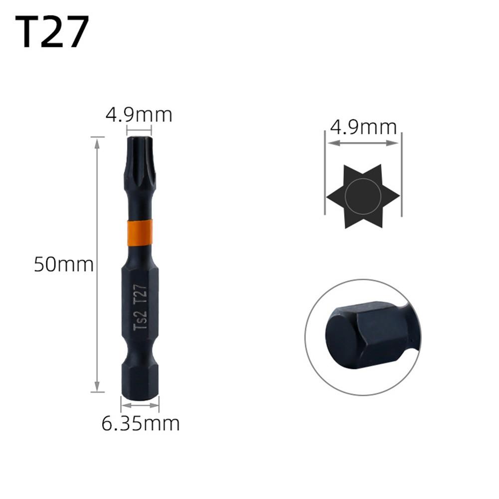 Magnetic Hex Head Drill Bits in 50mm Size Compatible with Multiple Tools