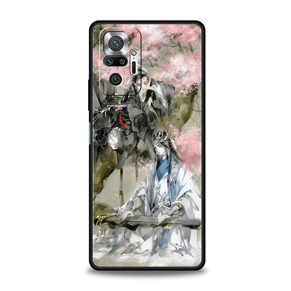 Mo Dao Zu Shi Phone Case For Xiaomi Redmi Note 12 11 10 9 Pro 5G 9s 7 8 8T 10C 9A 9C 9T K40 Gaming Silicone Cover Coque Funda