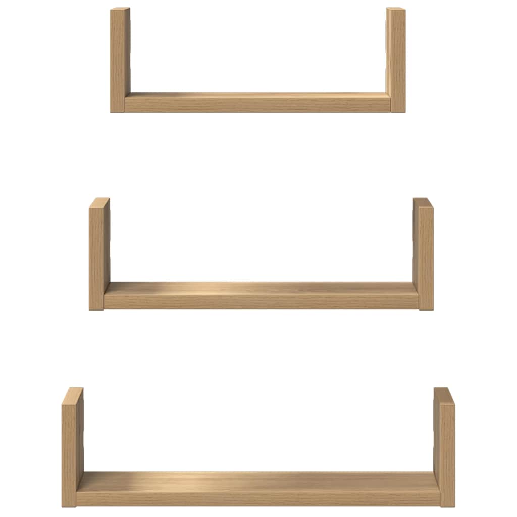 3 Wandregale für den Flur, dekorative Regale für das Wohnzimmer, Wandregale für das Badezimmer, vielseitige Ausstellungsregale, 40 x 10 x 10,5 cm