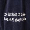 24KARATS Velor pants M Navy Men's Used