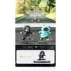 Car Skateboard Bear Sliding Car Cartoon Dynamic Bear Central Control Screen Instrument Panel Little Bear Car Decoration Ornament